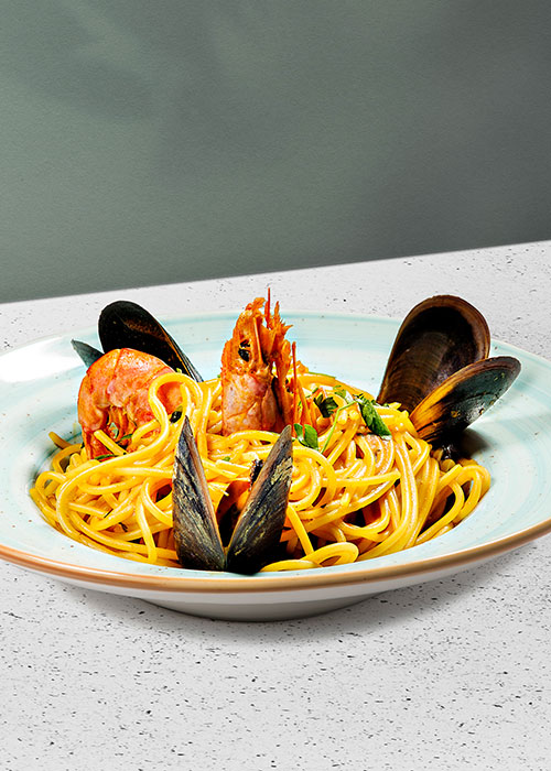 spaguetti frutti di mare